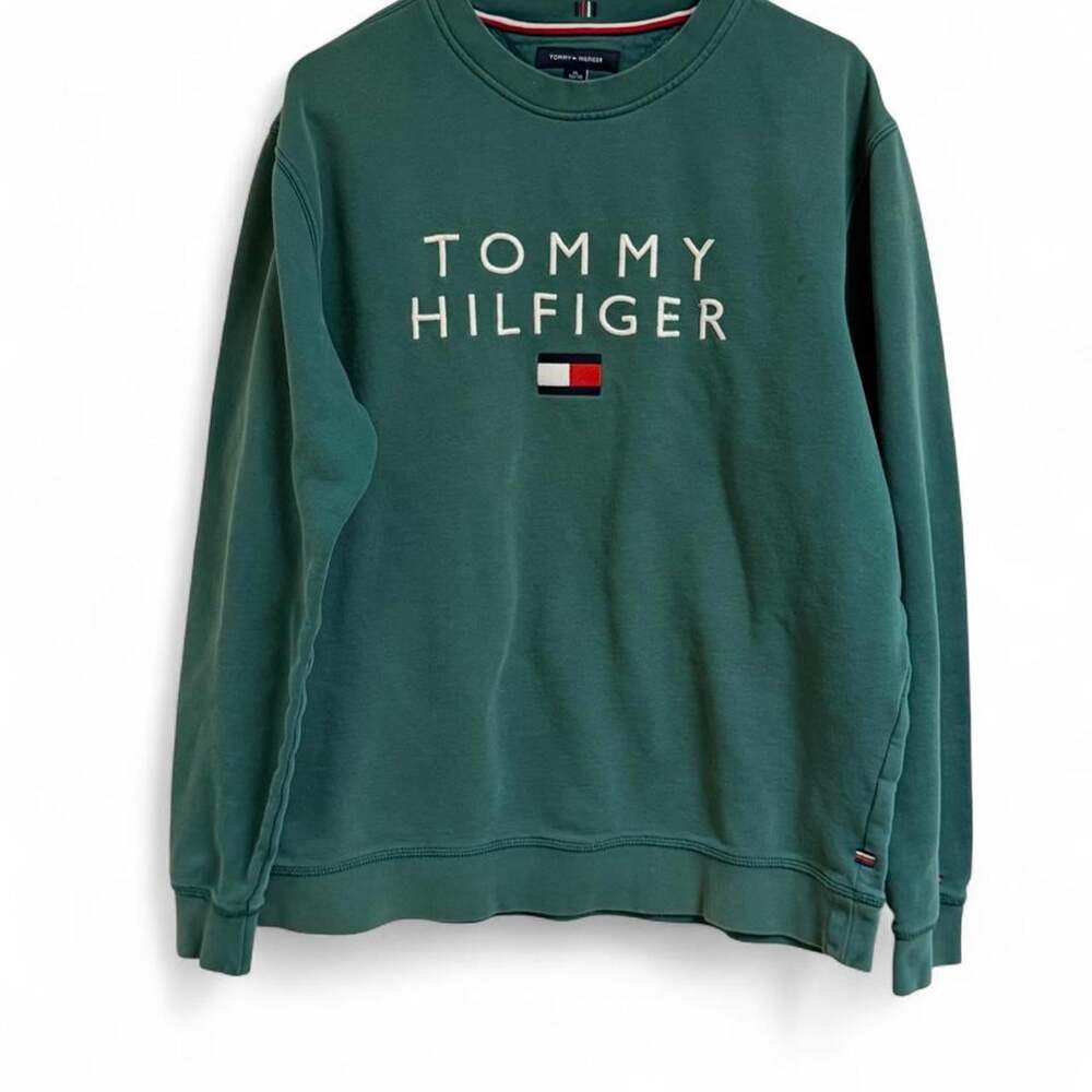 Tommy Hilfiger Men's Green Sweatshirt